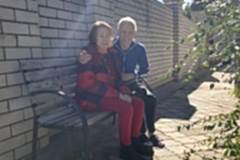 Дом престарелых Алматы Выборгская на прогулке